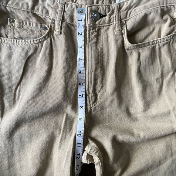 RAG & BONE Featherweight Logan Wide-Leg Jean in Beige- women’s 28” - Picture 6 of 10